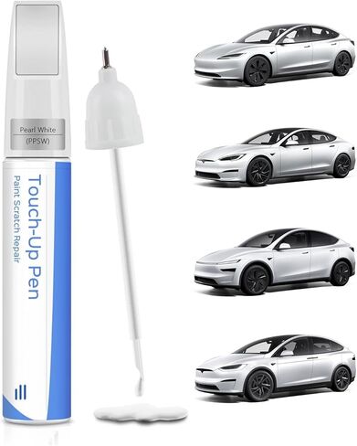 Touch Up Paint Compatible with Tesla,2 in 1 Exact Match–Chips and Nicks Touch Up Paint (Deep Blue Metallic (PPSB)) in Saudi Arabia