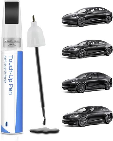 Touch Up Paint Compatible with Tesla,2 in 1 Exact Match–Chips and Nicks Touch Up Paint (Deep Blue Metallic (PPSB)) in Saudi Arabia