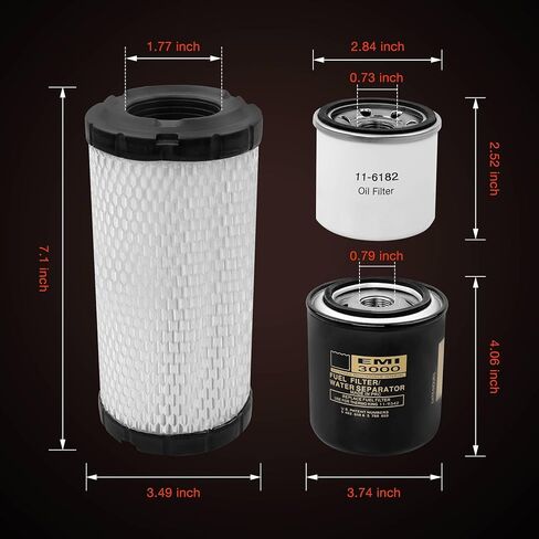 11-6182 11-9059 11-9342 مجموعة فلتر الزيت/الوقود/الهواء المتوافقة مع Thermo King Tripac APU أو Evolution in Saudi Arabia