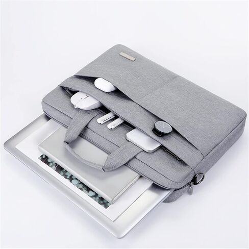 Laptop Bag Sleeve Case Shoulder Handbag Notebook Pouch Briefcases for 13 14 15 15.6 Inches (Color : Airbag-Pink, Size : 16.1in) in Saudi Arabia