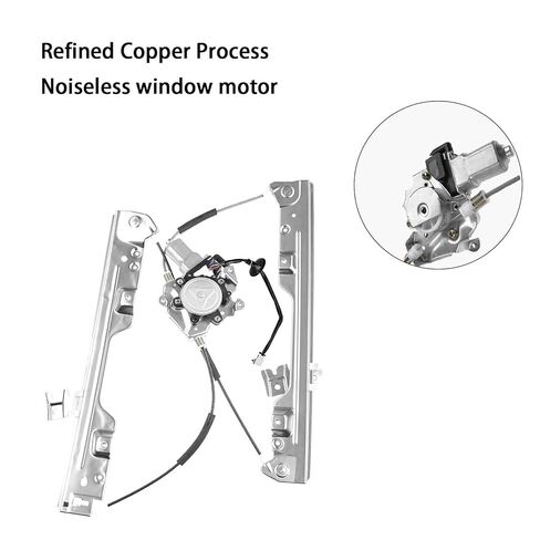 منظم نوافذ الطاقة لجانب السائق الأيسر الأمامي مع مجموعة محرك، لنيسان مورانو 2003-2007، بديل لـ 748-554 in Kuwait