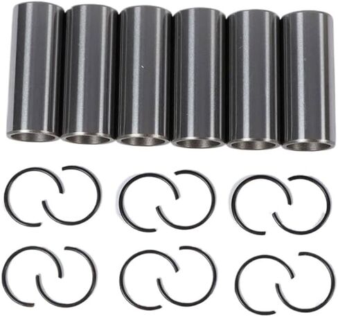 6-Piece Piston Ring Set with 9.3:1 Compression Ratio for N52B30 Engine Compatible with E87 E90 E92 E60 E61 130i 330i 530i - Replaces Part Numbers 11257564335 11257559434 in Kuwait