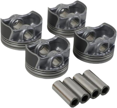 4-Piece Engine Piston Rings Set Compatible with 2009-2023 Sonata, 2011-2020 Optima and KX7 - Replaces 23410-2G401 in Kuwait