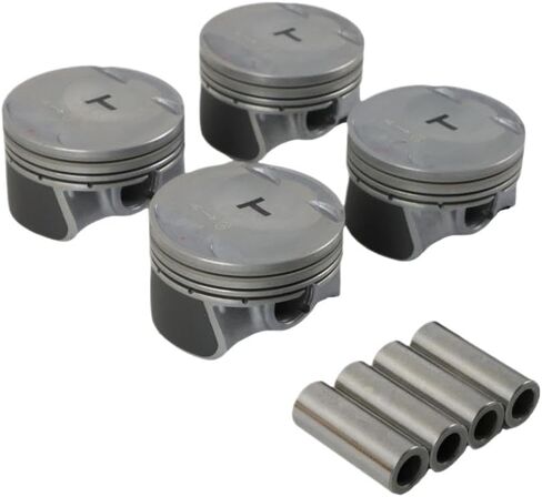 4-Piece Engine Piston Rings Set Compatible with 2009-2023 Sonata, 2011-2020 Optima and KX7 - Replaces 23410-2G401 in Kuwait