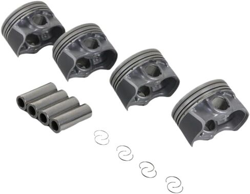 4-Piece Engine Piston Rings Set Compatible with 2009-2023 Sonata, 2011-2020 Optima and KX7 - Replaces 23410-2G401 in Kuwait