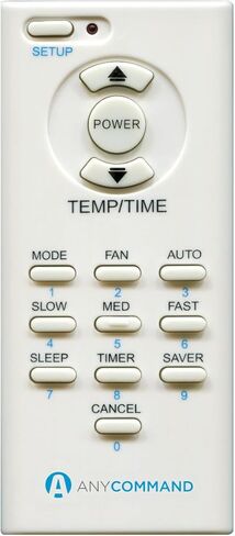 ACR-01 Universal AC Remote Control for Window Air Conditioners, Black, (Error:#Name?) in Kuwait