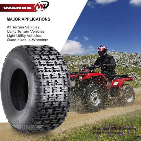 WANDA 2 New ATV Tires 22X10-10 22x10x10 4PR - 10047 in Saudi Arabia