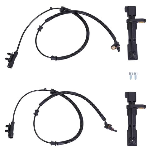 4Pcs ABS Wheel Speed Sensors Front Rear Wheel Compatible for Dodge Nitro 2007-2011 for Jeep Liberty 2008-2012/WRANGLER 2007-2017 Replaces 68004019AA 52125003AB Right Left Front Wheel Sensor in Kuwait