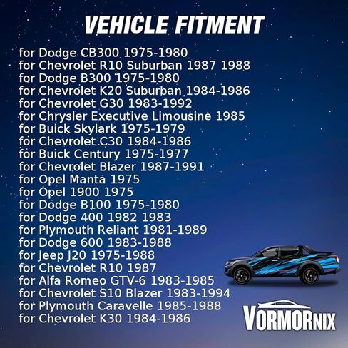 Front Windshield Wiper Blade for Chevrolet K10 1984 1985 1986 2 PCS in Kuwait