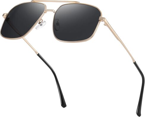 XXL Oversized Polarized Aviator Sunglasses for Big Heads Men - Extra Large Wide Frame (158mm) with UV400 Protection in Saudi Arabia