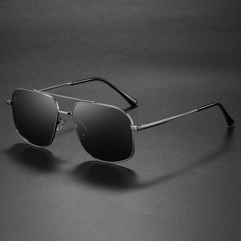 XXL Oversized Polarized Aviator Sunglasses for Big Heads Men - Extra Large Wide Frame (158mm) with UV400 Protection in Saudi Arabia