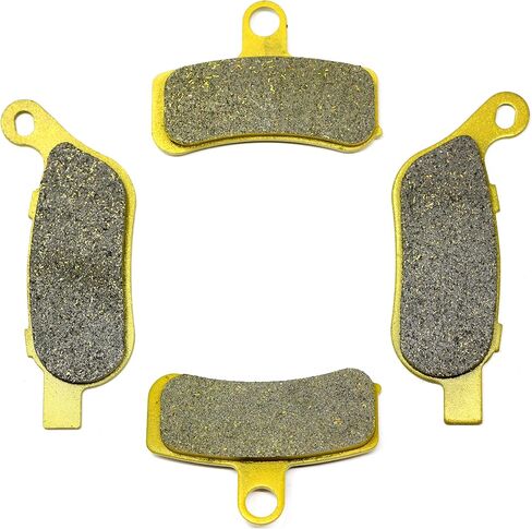 Front Rear Brake Pads for Harley Davidson FLSTF FLSTFB Fat Boy LO Special FXCW FXCWC Rocker C FXSTB Night Train FXS Blackline FXSB Breakout Brakes 2008 2009 2010 2011 2012 2013 2014 FA457 FA458 MC0498 in Saudi Arabia