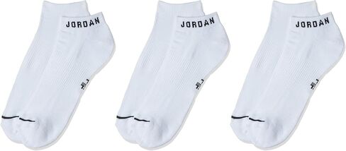 Men's Jordan White/Black Everyday Drive-Fit No-Show Socks - 3 Pairs (DX9656 100) - in Saudi Arabia