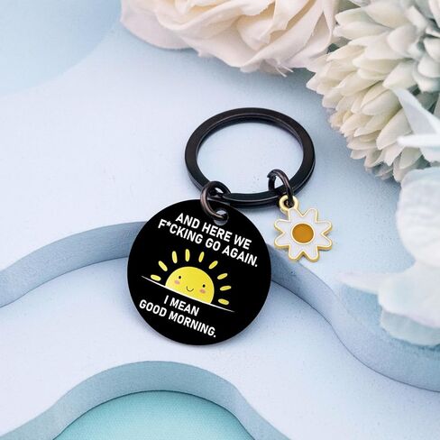 Funny Keychains for Women Funny Coworker Gifts Birthday Gifts for Women White Elephant Gift Ideas The Office Best Friend Keychain Boss Employees Keychain Christmas Gag Present in Saudi Arabia