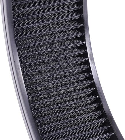 14"x4" Air Cleaner Air Filter Element Round Replacement Washable Reusable Compatible with Chevrolet Buick Ford GMC Mopar Oldsmobile Pontiac Cotton Fiber High Flow (Black) in Kuwait
