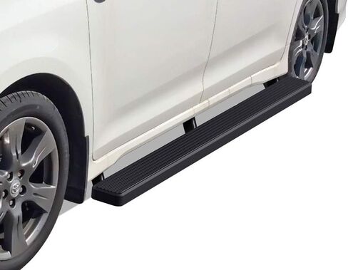 Tuxtreme Running Boards 5 inches Matte Black Compatible with Toyota Sienna 2011-2020 (Exclude SE Model) (Nerf Bars Side Steps Side Bars) in Kuwait