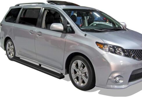 Tuxtreme Running Boards 5 inches Matte Black Compatible with Toyota Sienna 2011-2020 (Exclude SE Model) (Nerf Bars Side Steps Side Bars) in Kuwait