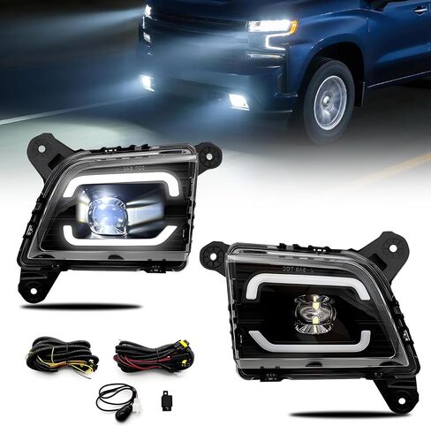 Fog Lights Assembly For 2003 2004 2005 Honda Accord 2 Door Coupe Front Driving Fog Lights With Clear Lens And Wiring Harness in Saudi Arabia