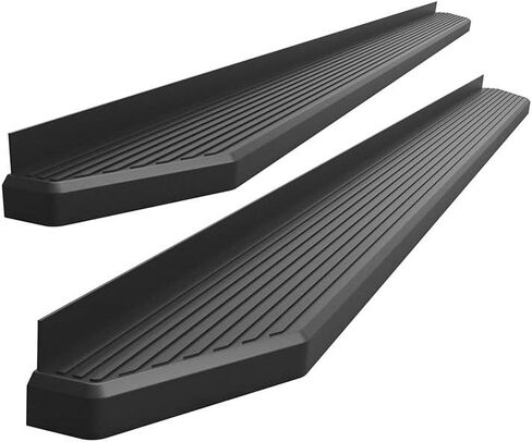 Tuxtreme 6-inch (Black Powder Coated Flat Style) Running Boards Nerf Bars Side Steps Compatible with Nissan Titan 2004-2024 King Cab (Exclude 2016 Models) & Titan XD 17-19 in Kuwait