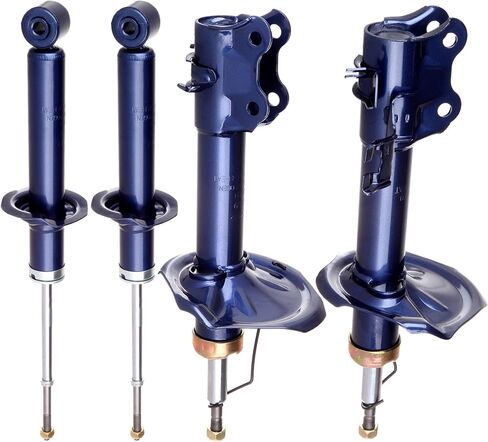 طقم ممتصات صدمات أمامية + خلفية 4 قطعة لنيسان سنترا 1.6L 2000 ، لنيسان سنترا 2.0L 2000-2001 in Kuwait