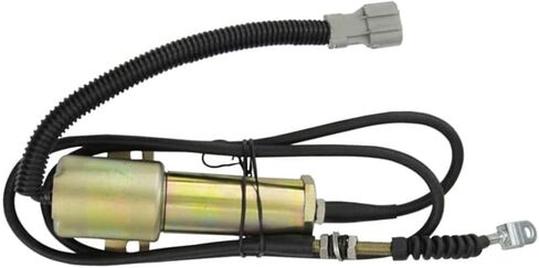 Solenoid Valve Oil Cut-Off Valve Switch, 11E16010024 24V, Compatible with Hyundai DH220-5, Excavator Replacement Part in Saudi Arabia