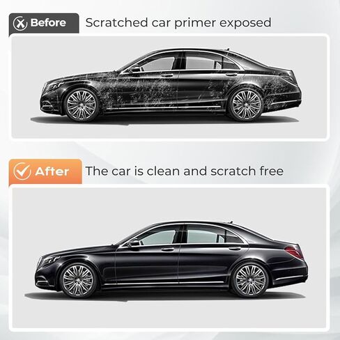 2 Pcs All Cars Magic Pen for Car Scratches, 2026 New Upgrade Magic Car Scratch Removal Pen, Weatherproof Touch Up Paint Pen for Cars, Car Paint Scratch Remover Pen, Fits All Car Colors in Saudi Arabia
