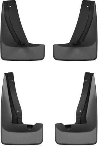 WeatherTech Custom No Drill Splash Guard MudFlaps for Buick Encore GX, Front & Rear Set (110218-120199), Black in Saudi Arabia