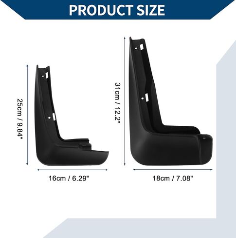 واقيات الطين والرذاذ مع ملحقات التركيب لسيارات BMW MINI Cooper 2022 2023 2024 واقيات الطين الأمامية والخلفية مجموعة واحدة in Saudi Arabia