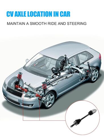 44305T2AA71 1 PCS Front CV Axle Shaft Assembly (1.8L 2.4L) for Acura TSX 2009-2013,for Honda Accord 2008-2014,Civic 2014,Front Right Passenger Side,#66-4251 44305T2AA50 NCV36120 NCV36122 in Saudi Arabia