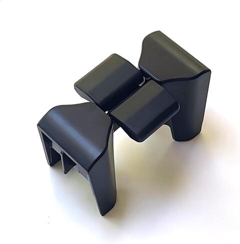 Cup Holder Insert Divider, ABS Plastic Compact Structure Center Cup Holder Clip, OEM NO. 55604-48020 5560448020, Compatible Highlander 2002 2003 2004 2005 2006 2007 (Black) in Saudi Arabia