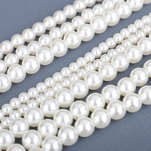 Chargances Vintage Bridal Imitation Pearls Long Necklace 1920s Multilayer Flapper Pearls Beads Choker Wedding Party Accessories for Women in Saudi Arabia