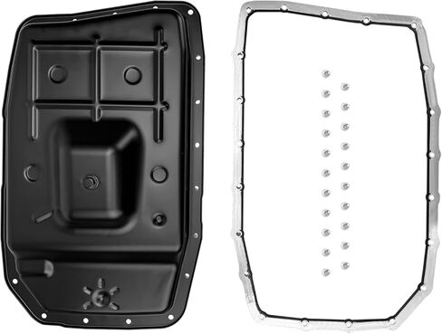 طقم وعاء زيت ناقل الحركة 6R80 مع قابس تصريف وحشية من الألومنيوم - يناسب Ford Expedition/Lincoln Navigator - بديل مباشر لـ BR3Z7A194A، 265-854 in Kuwait