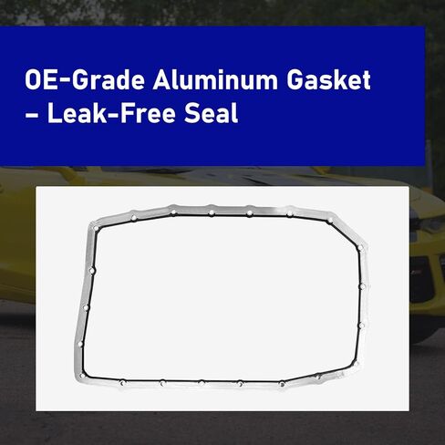 طقم وعاء زيت ناقل الحركة 6R80 مع قابس تصريف وحشية من الألومنيوم - يناسب Ford Expedition/Lincoln Navigator - بديل مباشر لـ BR3Z7A194A، 265-854 in Kuwait