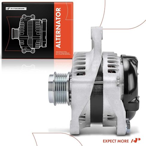 A-Premium Alternator Compatible with Toyota 2010-2014 Highlander, 2010-2015 Venza, L4 2.7L, 12V 130A 6-Groove Clutch Pulley Clockwise in Saudi Arabia