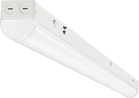 DAKASON 4FT LED Linear Light Fixture, 4 Foot LED Shop Lights 40/32/24W 35/40/5000K CCT Selectable, 4Feet Commercial Bay Lighting Fluorescent Tube Replacement for Office Garage 4 Pack in Saudi Arabia