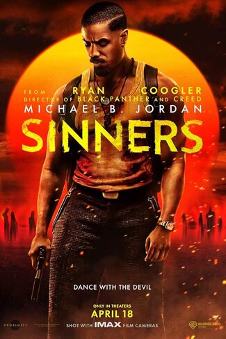 Sinners 2024 Movie Posters for Boys & Girls Bedroom Decor Wall Art Print Gift Poster 11x17, Unframed in Saudi Arabia