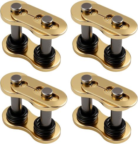 4PCS 530 Chain Master Link with O-Ring,Heavy Duty Steel 530 Motorcycle Chain Connector,Bike Chains Master Link Fits Most Motorcycles/ATVs/Dirt Bikes Chains Repair & Maintenance in Kuwait