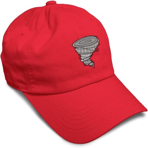 Custom Soft Baseball Cap Tornado Embroidery Weather Tornado Embroidery Twill Cotton Dad Hats for Men & Women in Saudi Arabia