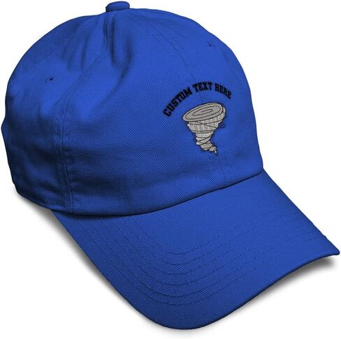 Custom Soft Baseball Cap Tornado Embroidery Weather Tornado Embroidery Twill Cotton Dad Hats for Men & Women in Saudi Arabia