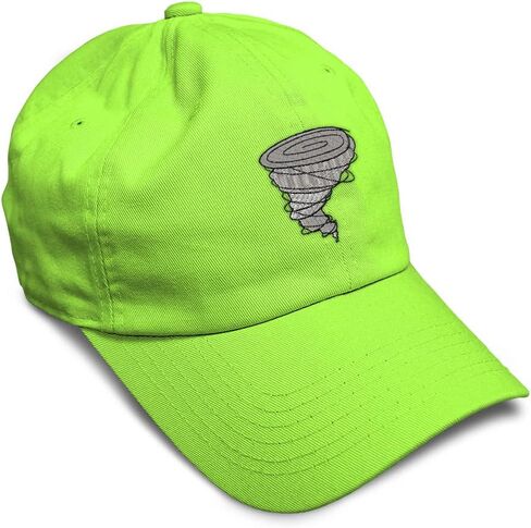 Custom Soft Baseball Cap Tornado Embroidery Weather Tornado Embroidery Twill Cotton Dad Hats for Men & Women in Saudi Arabia