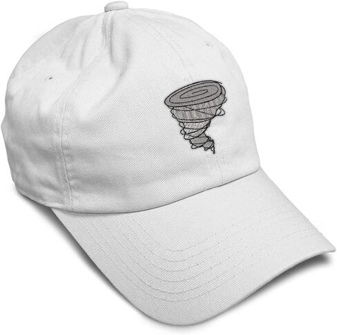 Custom Soft Baseball Cap Tornado Embroidery Weather Tornado Embroidery Twill Cotton Dad Hats for Men & Women in Saudi Arabia