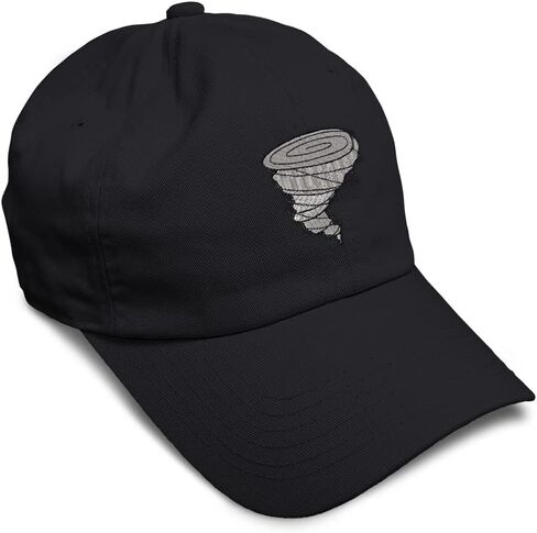 Custom Soft Baseball Cap Tornado Embroidery Weather Tornado Embroidery Twill Cotton Dad Hats for Men & Women in Saudi Arabia