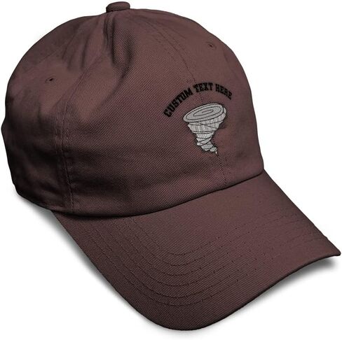 Custom Soft Baseball Cap Tornado Embroidery Weather Tornado Embroidery Twill Cotton Dad Hats for Men & Women in Saudi Arabia