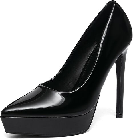 حذاء نسائي من NEWBELLA بكعب ستيليتو وكعب مدبب ومقدمة مدببة سهل الارتداء - كعب عالٍ لحفلات الزفاف والحفلات in Kuwait