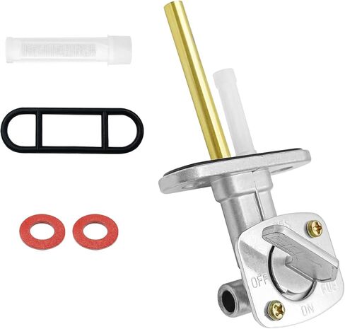 Tank Switch Gas Valve Fuel Petcock w/Gasket Compatible with Yamaha Timberwolf ATV Bear Tracker 250 Bear 250 Bruin 250 Bear400 Gas Fuel Shut Off Valve in Saudi Arabia