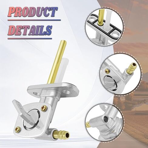 Tank Switch Gas Valve Fuel Petcock w/Gasket Compatible with Yamaha Timberwolf ATV Bear Tracker 250 Bear 250 Bruin 250 Bear400 Gas Fuel Shut Off Valve in Saudi Arabia