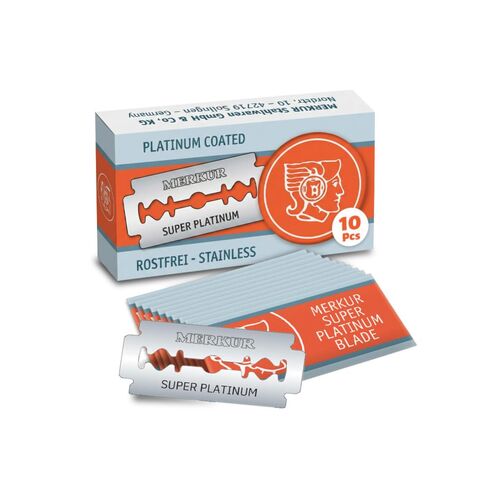 شفرات حلاقة ميركور مزدوجة الحافة، MK-911، 10 قطع (عبوة من قطعة واحدة) in Kuwait