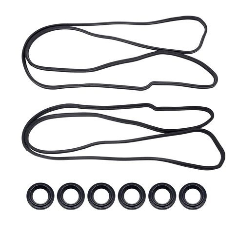 HiSport Engine Valve Cover Gasket Set VS50504R1 VS50250A fit for 4.8L 5.3L 6.0L 6.2L Chevy Avalanche, Silverado, Suburban, Tahoe, Express, GMC Sierra, Yukon, Envoy, Cadillac CTS, Escalade in Saudi Arabia