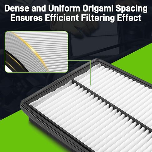 Activated Carbon Cabin & Engine Air Filter Fit for Hyundai Kona Veloster 1.6L 2.0L 2018-2023 for Kia Soul 1.6L 2.0L 2020-2022 Replace 28113-F2000 97133-D3000 in Saudi Arabia