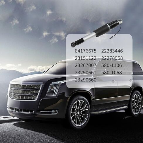 84176675 2 قطعة نظام تعليق ممتص الصدمات الخلفي متوافق مع إسكاليد ESV سوبربان تاهو يوكون XL 5.3L 6.2L V8 2015-2020 23151122 23267007 in Saudi Arabia